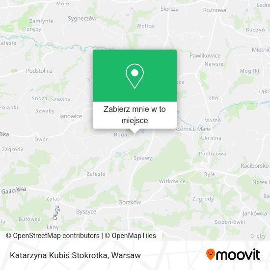 Mapa Katarzyna Kubiś Stokrotka