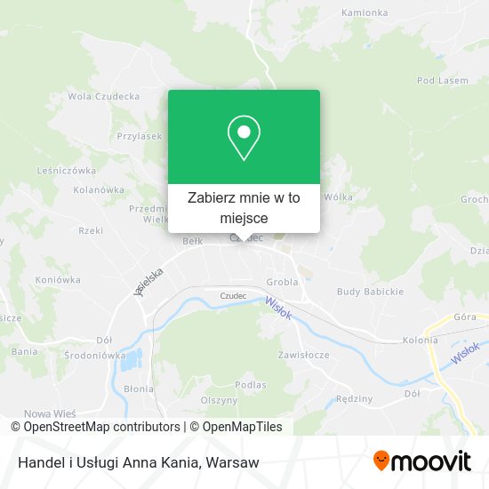 Mapa Handel i Usługi Anna Kania