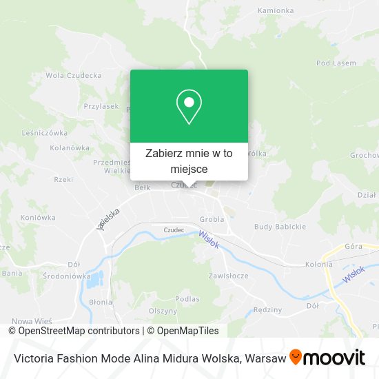 Mapa Victoria Fashion Mode Alina Midura Wolska