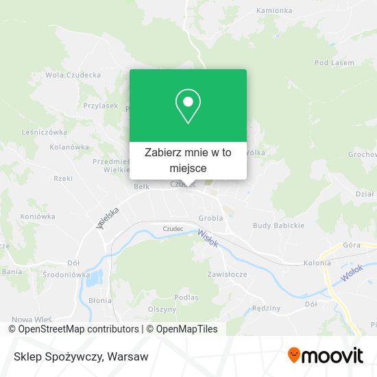 Mapa Sklep Spożywczy