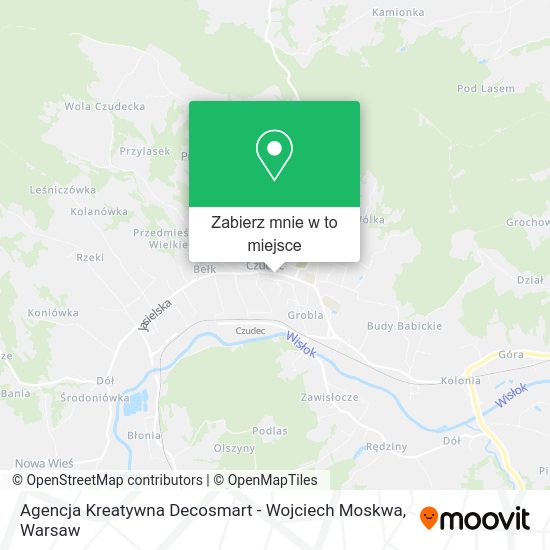 Mapa Agencja Kreatywna Decosmart - Wojciech Moskwa