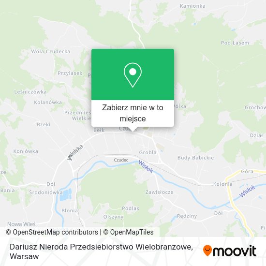 Mapa Dariusz Nieroda Przedsiebiorstwo Wielobranzowe