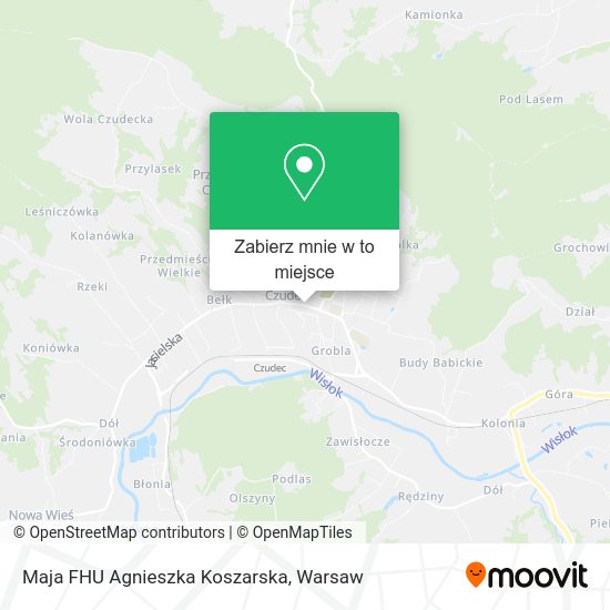 Mapa Maja FHU Agnieszka Koszarska