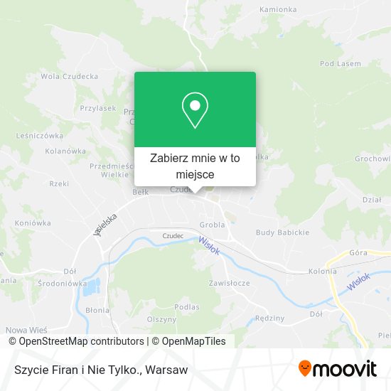 Mapa Szycie Firan i Nie Tylko.