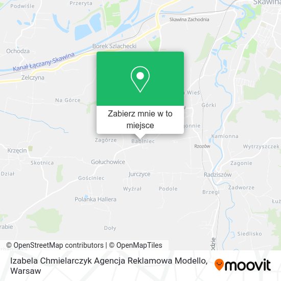 Mapa Izabela Chmielarczyk Agencja Reklamowa Modello