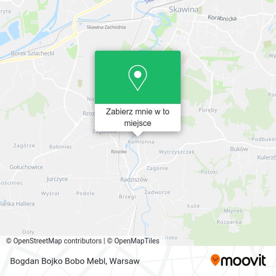 Mapa Bogdan Bojko Bobo Mebl