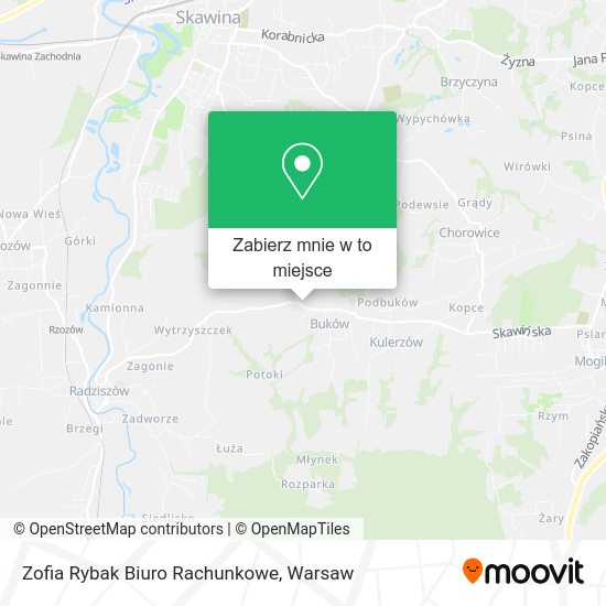 Mapa Zofia Rybak Biuro Rachunkowe