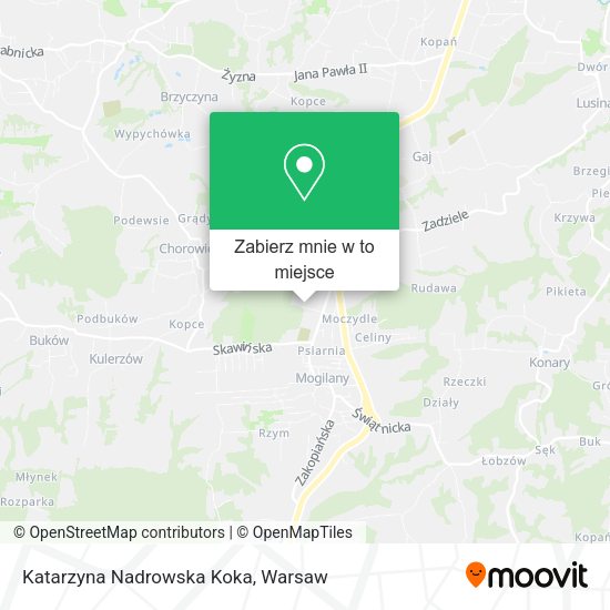 Mapa Katarzyna Nadrowska Koka