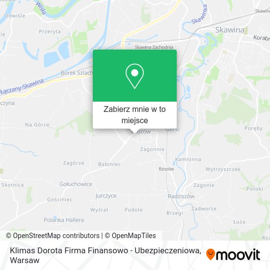 Mapa Klimas Dorota Firma Finansowo - Ubezpieczeniowa