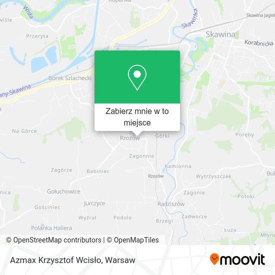 Mapa Azmax Krzysztof Wcisło