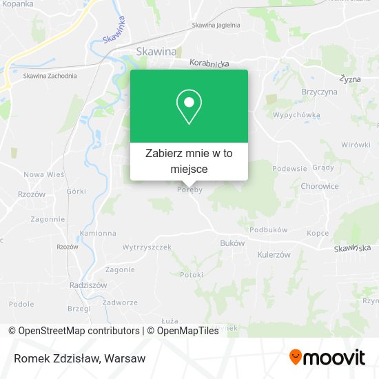 Mapa Romek Zdzisław