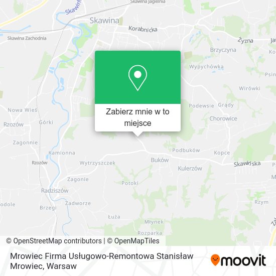 Mapa Mrowiec Firma Usługowo-Remontowa Stanisław Mrowiec