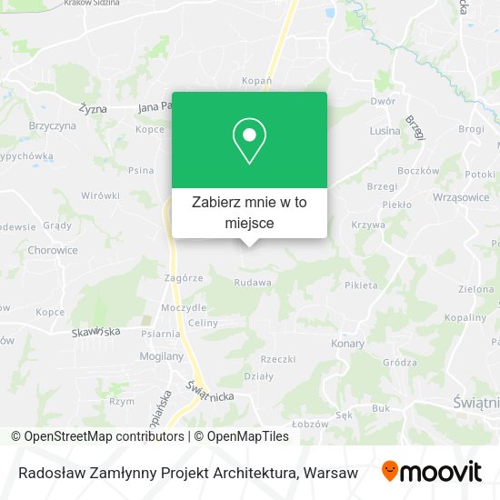 Mapa Radosław Zamłynny Projekt Architektura