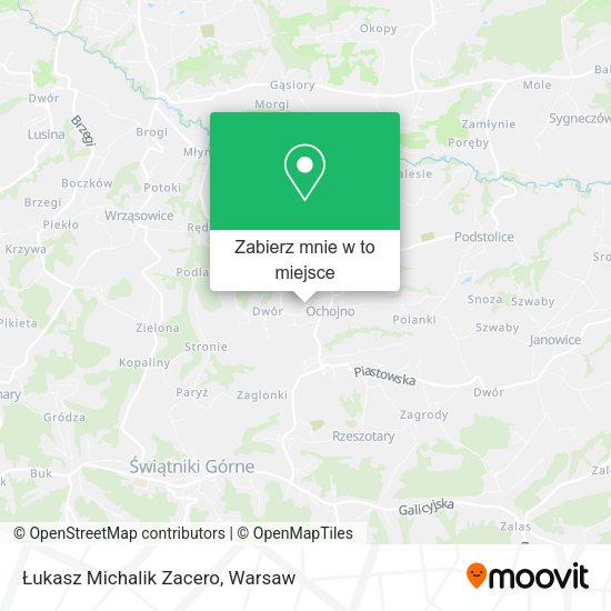 Mapa Łukasz Michalik Zacero