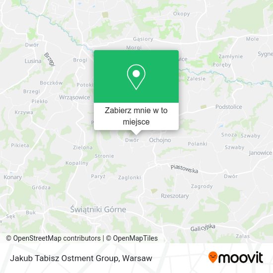 Mapa Jakub Tabisz Ostment Group