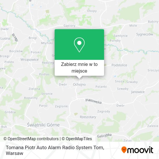 Mapa Tomana Piotr Auto Alarm Radio System Tom