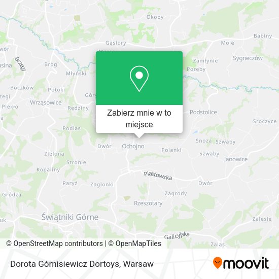 Mapa Dorota Górnisiewicz Dortoys