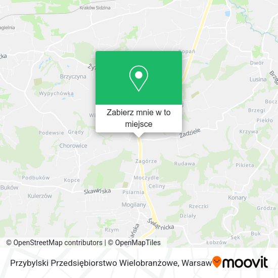 Mapa Przybylski Przedsiębiorstwo Wielobranżowe