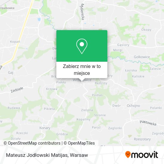 Mapa Mateusz Jodłowski Matijas