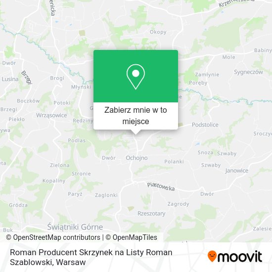 Mapa Roman Producent Skrzynek na Listy Roman Szablowski