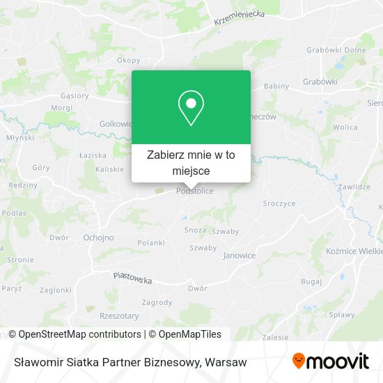 Mapa Sławomir Siatka Partner Biznesowy