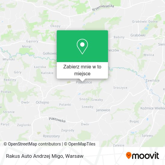 Mapa Rakus Auto Andrzej Migo