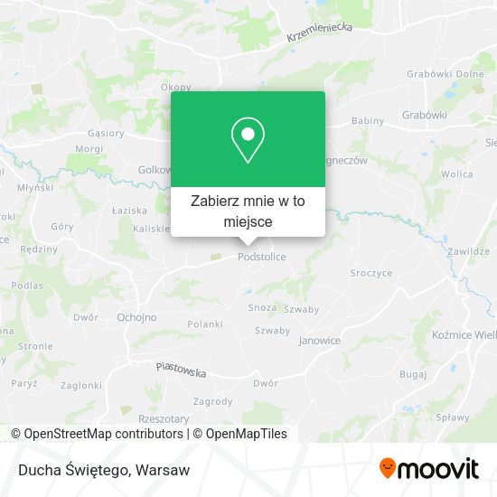 Mapa Ducha Świętego