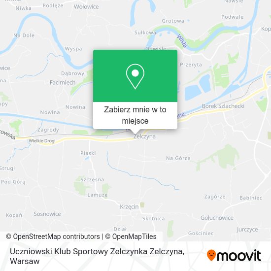 Mapa Uczniowski Klub Sportowy Zelczynka Zelczyna