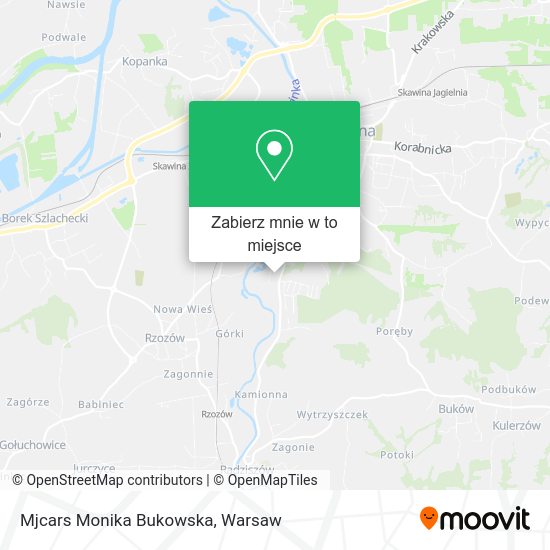 Mapa Mjcars Monika Bukowska