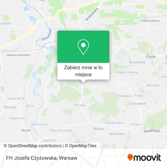 Mapa FH Józefa Czyżowska