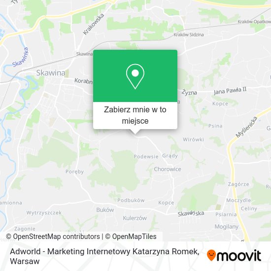 Mapa Adworld - Marketing Internetowy Katarzyna Romek