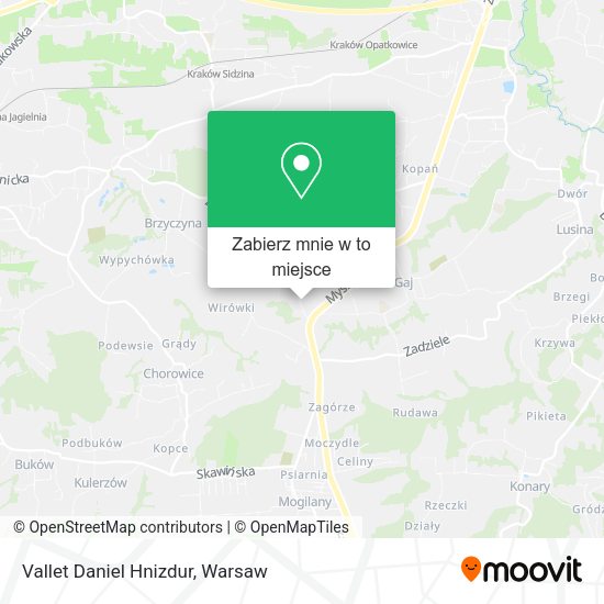 Mapa Vallet Daniel Hnizdur