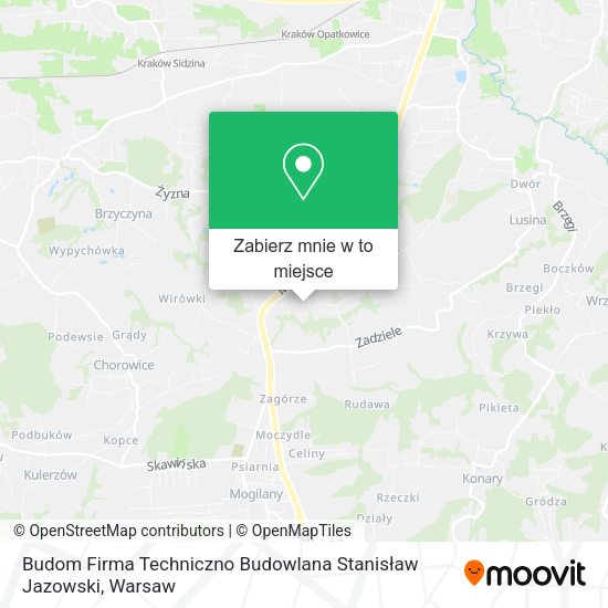 Mapa Budom Firma Techniczno Budowlana Stanisław Jazowski