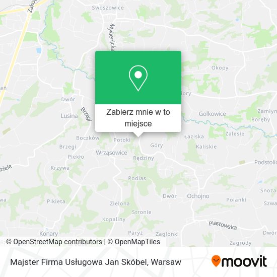 Mapa Majster Firma Usługowa Jan Skóbel