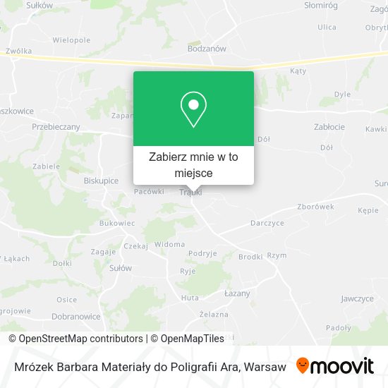 Mapa Mrózek Barbara Materiały do Poligrafii Ara