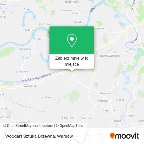 Mapa Woodart Sztuka Drzewna