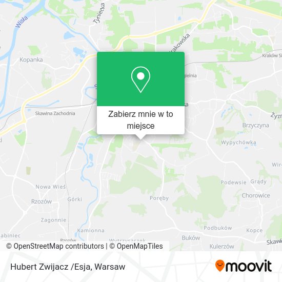 Mapa Hubert Zwijacz /Esja