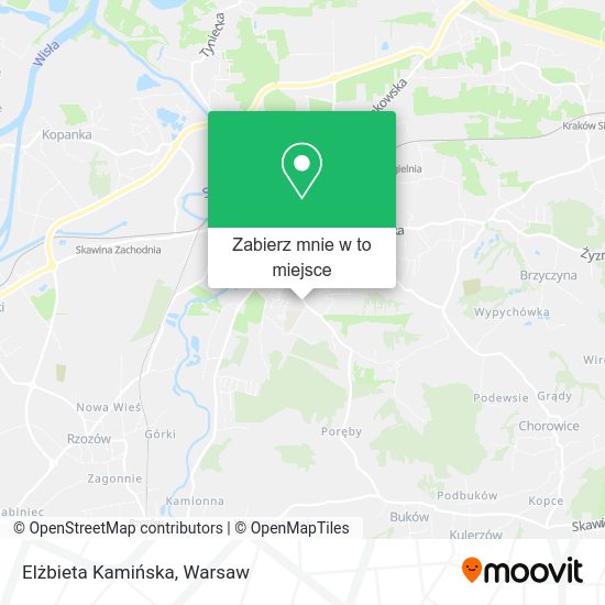 Mapa Elżbieta Kamińska