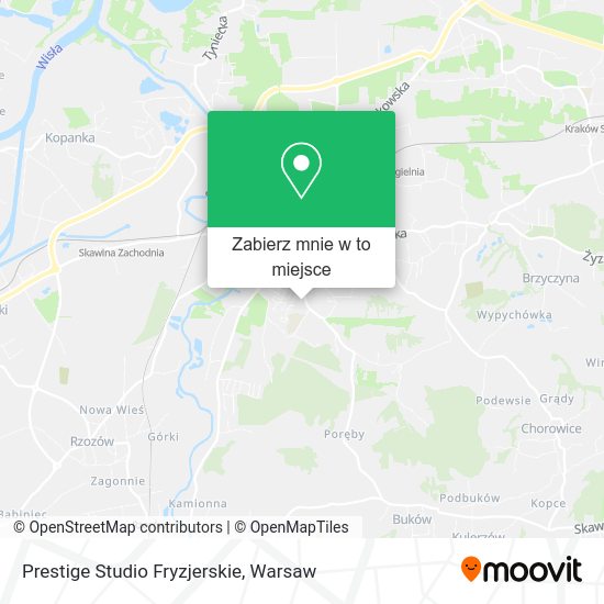 Mapa Prestige Studio Fryzjerskie