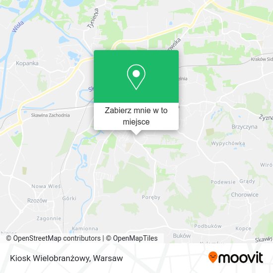 Mapa Kiosk Wielobranżowy