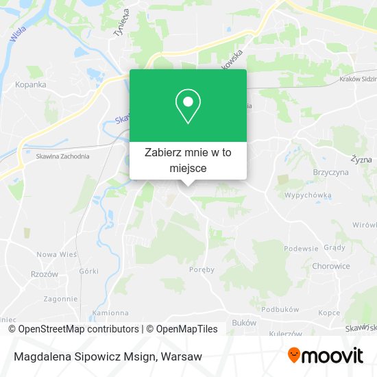 Mapa Magdalena Sipowicz Msign