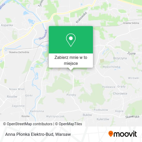 Mapa Anna Płonka Elektro-Bud