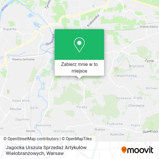 Mapa Jagocka Urszula Sprzedaż Artykułów Wielobranżowych