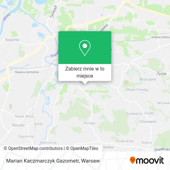 Mapa Marian Kaczmarczyk Gazometr