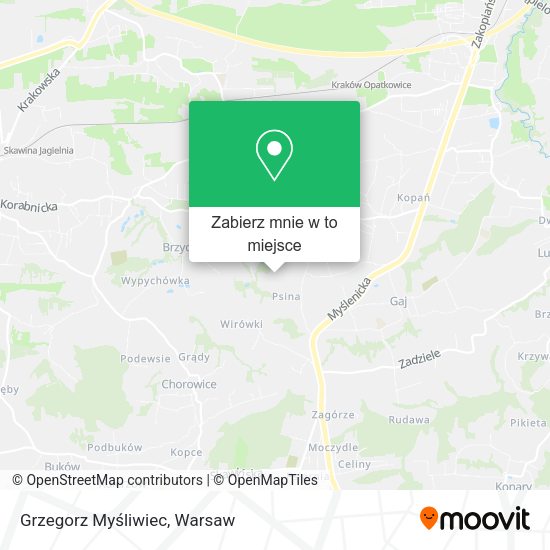 Mapa Grzegorz Myśliwiec