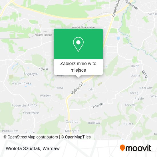 Mapa Wioleta Szustak