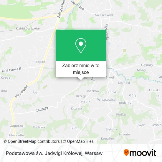 Mapa Podstawowa św. Jadwigi Królowej