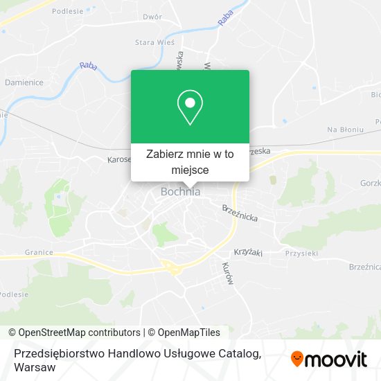 Mapa Przedsiębiorstwo Handlowo Usługowe Catalog