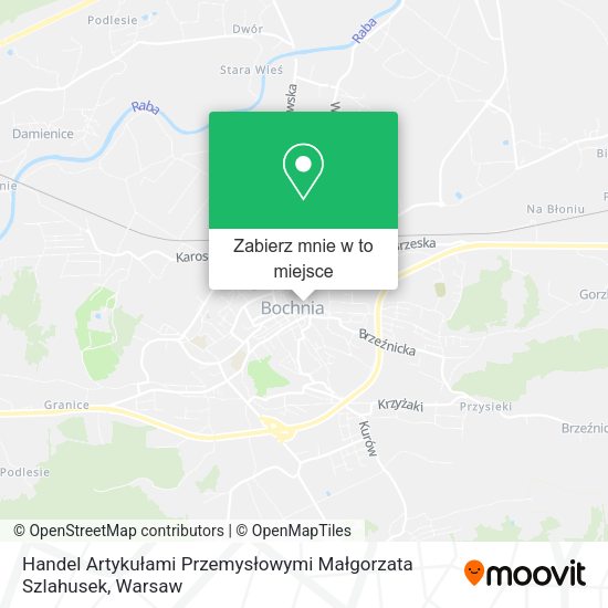 Mapa Handel Artykułami Przemysłowymi Małgorzata Szlahusek