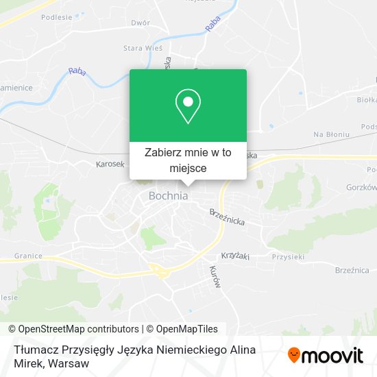 Mapa Tłumacz Przysięgły Języka Niemieckiego Alina Mirek